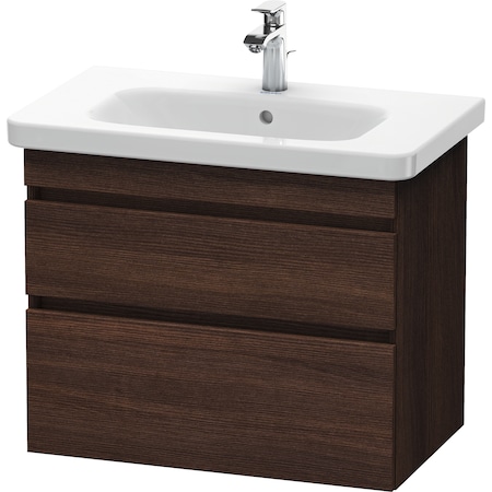 Duravit Durastyle Wall-Mounted Vanity Unit Ds648105353 Chestnut Dark DS648105353